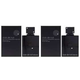 Club De Nuit Intense by Armaf for Men - 3.6 oz EDT Spray - Pack of 2