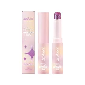 zephoco Shimmer Eyeshadow Stick, Starlight Purple, 3 g