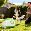 Automatic Dog Ball Launcher with 26-80 FT Distance, Automatic Ball Launcher for Medium and Large Dogs, Green