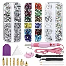 Hot Stamping Pen For Diamond Stamping Tools (Option: Pink-US)