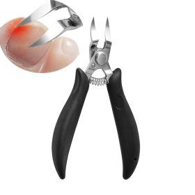 Nail Tools Pointed Nail Clipper for Household (Color: Black, Type: Nail Tools)